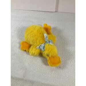 Chrisha Playful Plush Laying‎ Yellow Duck Vintage 1988 Good Condition RARE! Toy